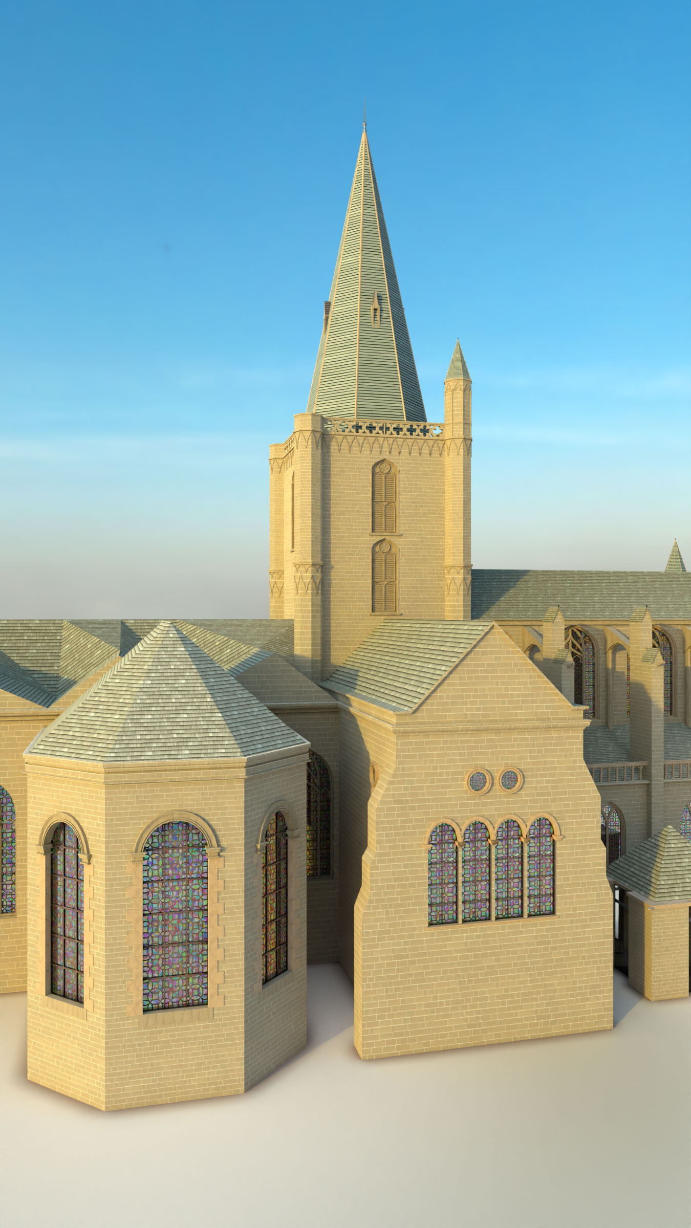 Rendus de la Cathédrale de Saint-Malo